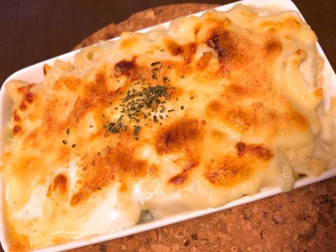 チキンのマカロニグラタン